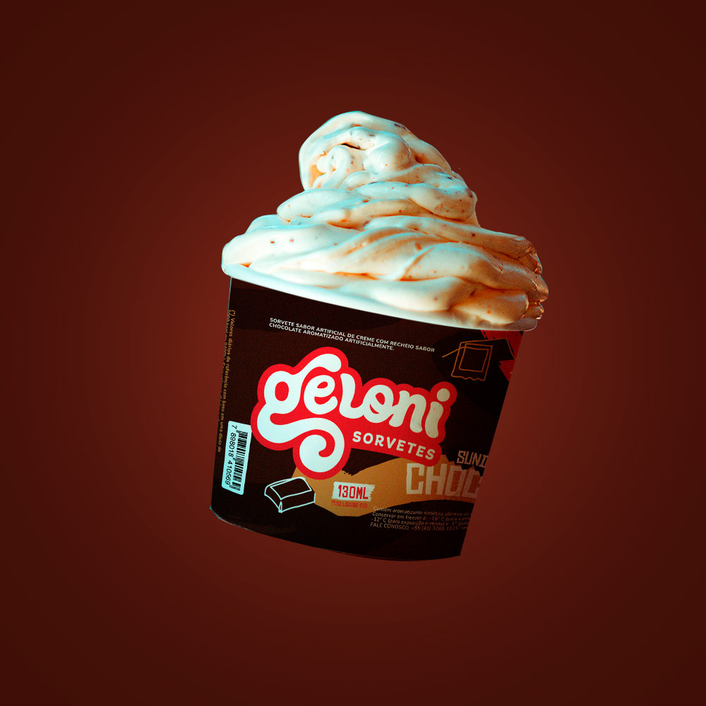 Sundae Chocolate - Geloni Sorvetes